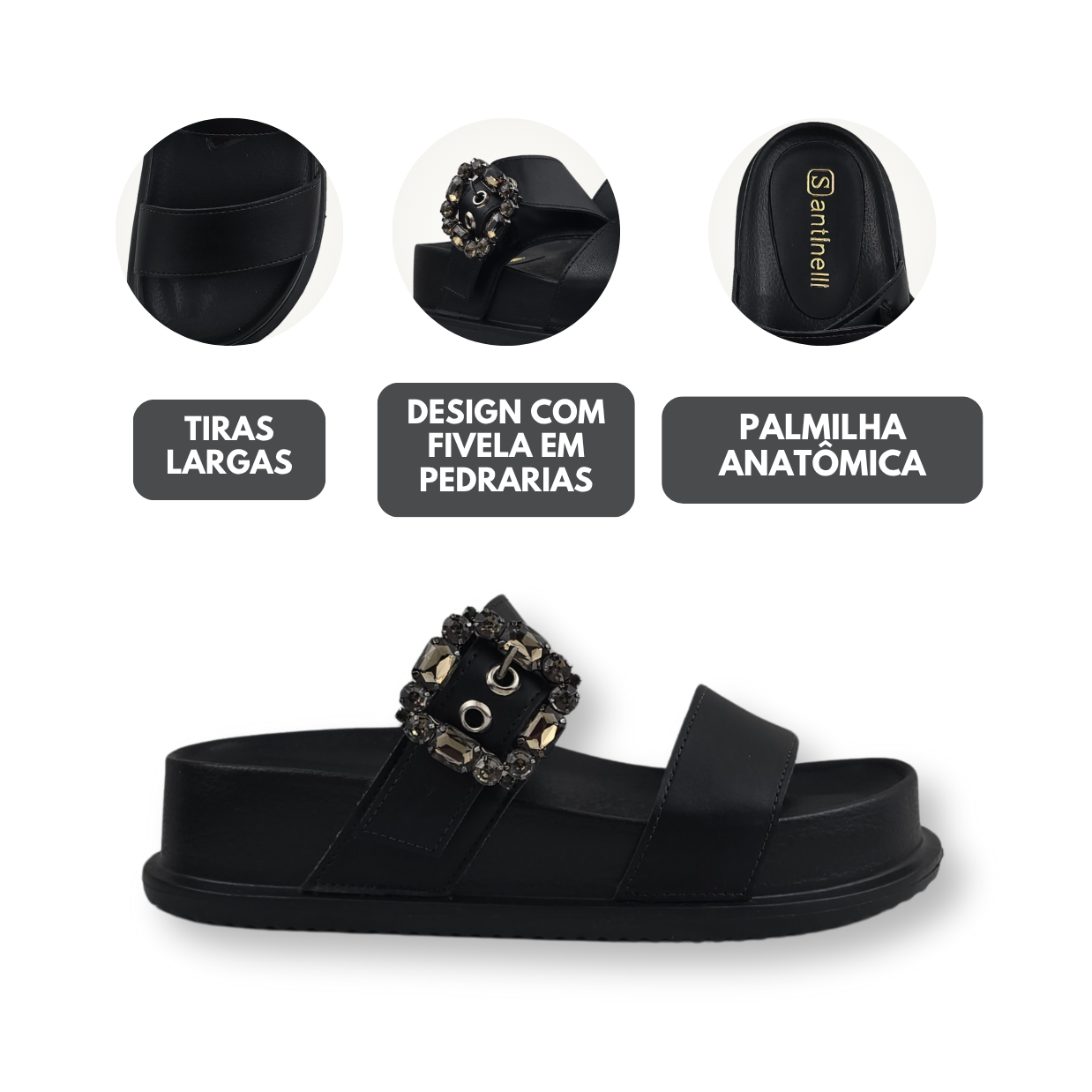 1550-008-242 / Sandália Santinelli - Imagem 9